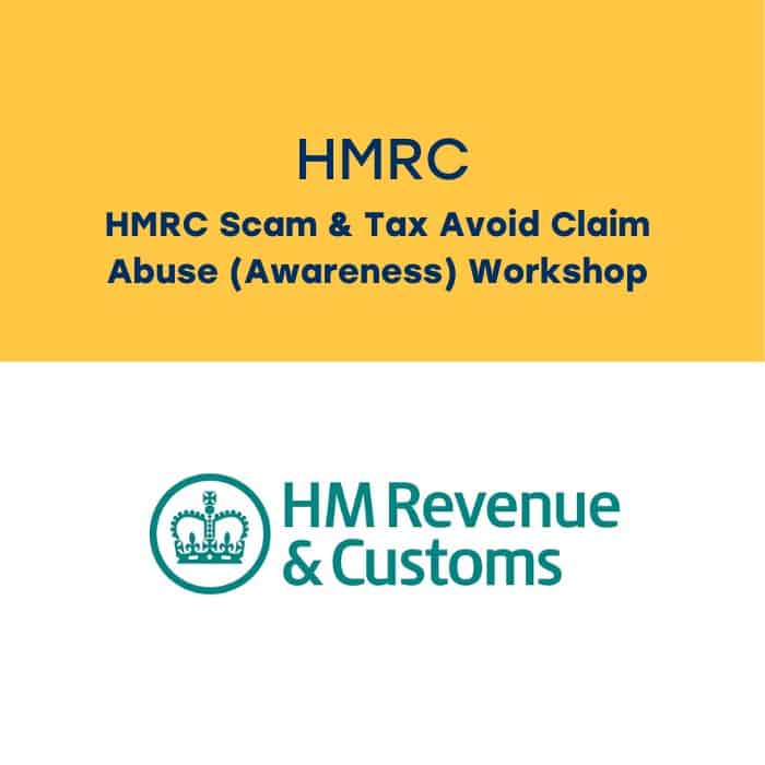 HMRC Scams & Tax Avoidance Claim Abuse workshop image